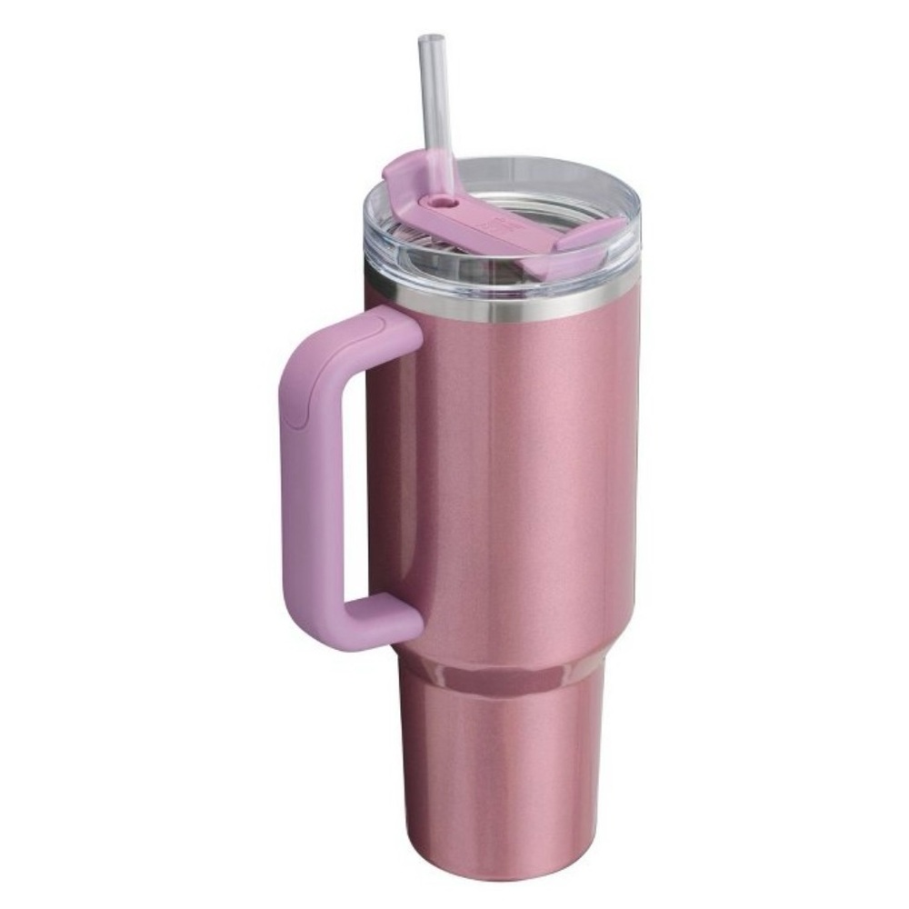NWT Stanley xTarget 40oz. Flowstate H2.0 Quencher in Mauve shimmer - Picture 2 of 4